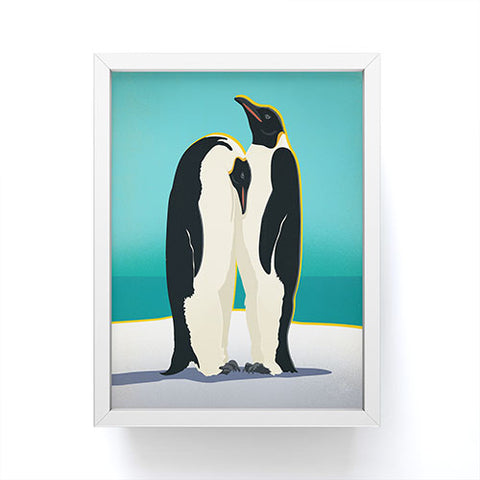 Anderson Design Group Arctic Penguins Framed Mini Art Print