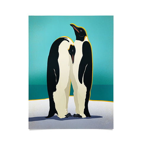 Anderson Design Group Arctic Penguins Poster