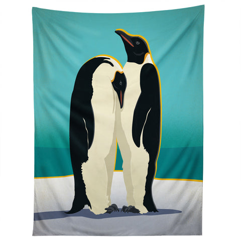 Anderson Design Group Arctic Penguins Tapestry
