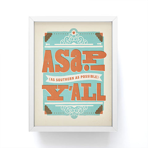 Anderson Design Group ASAP Framed Mini Art Print