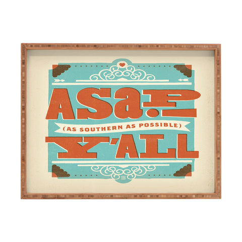 Anderson Design Group ASAP Rectangular Tray