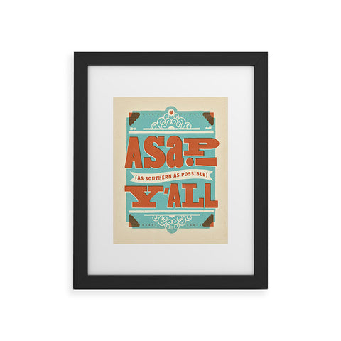 Anderson Design Group ASAP Framed Art Print