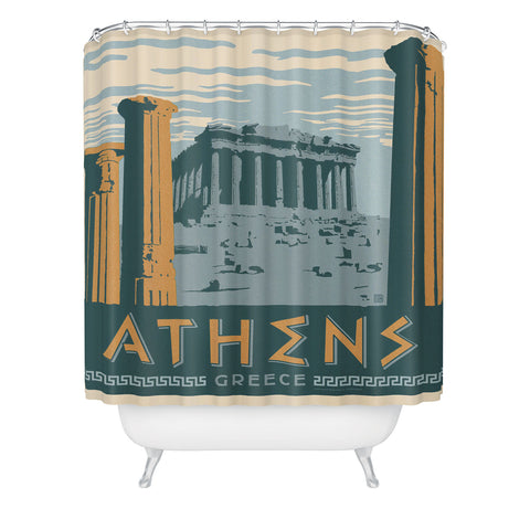 Anderson Design Group Athens Shower Curtain