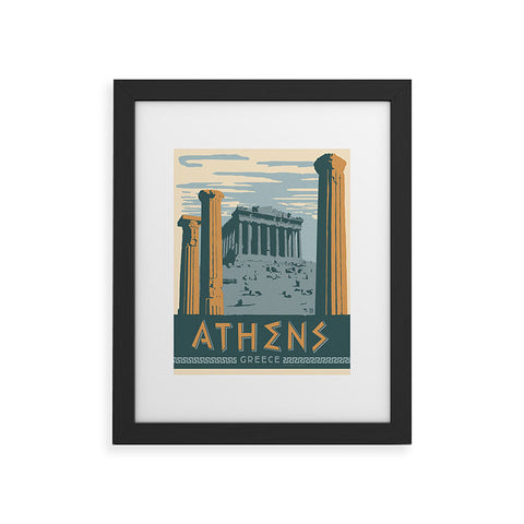 Anderson Design Group Athens Framed Art Print