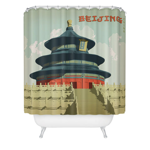 Anderson Design Group Beijing Shower Curtain