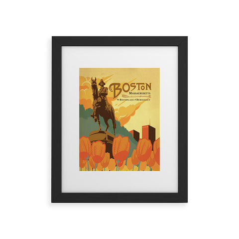 Anderson Design Group Boston Framed Art Print