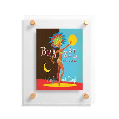 Anderson Design Group Brazil Carnaval Floating Acrylic Print
