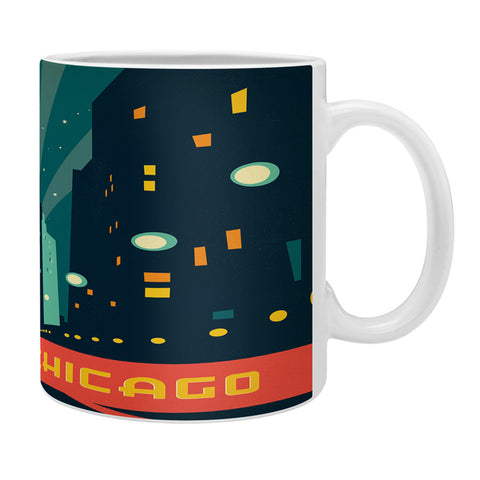 Anderson Design Group Chicago Mag Mile Coffee Mug