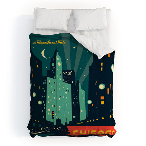 Anderson Design Group Chicago Mag Mile Comforter