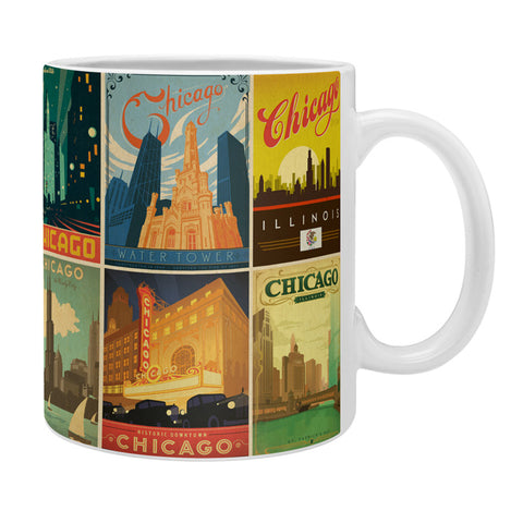 Anderson Design Group Chicago Multi Image Print Coffee Mug