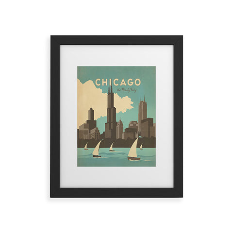 Anderson Design Group Chicago Framed Art Print