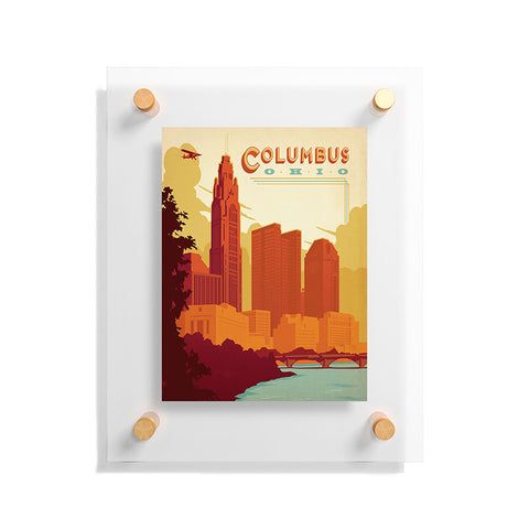 Anderson Design Group Columbus Ohio Floating Acrylic Print