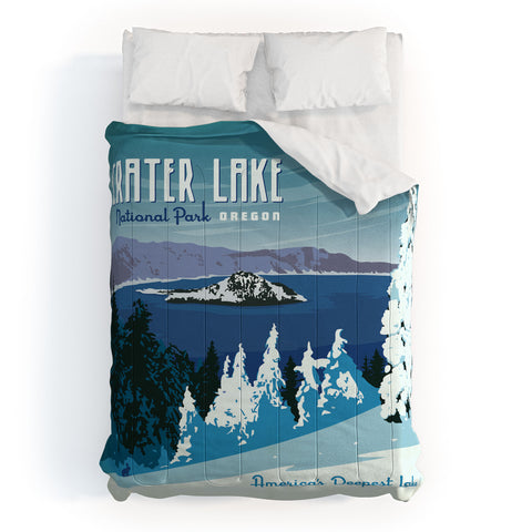 Anderson Design Group Crater Lake National Park Comforter