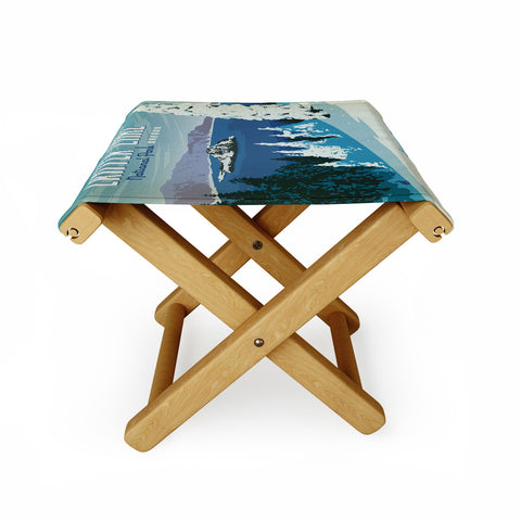 Anderson Design Group Crater Lake National Park Folding Stool
