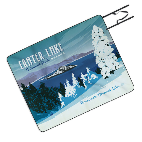 Anderson Design Group Crater Lake National Park Picnic Blanket