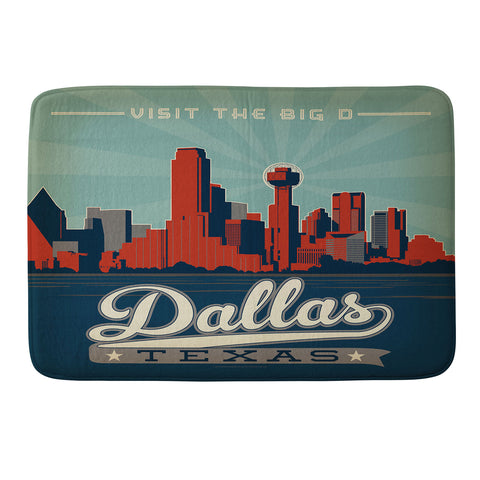 Anderson Design Group Dallas Memory Foam Bath Mat
