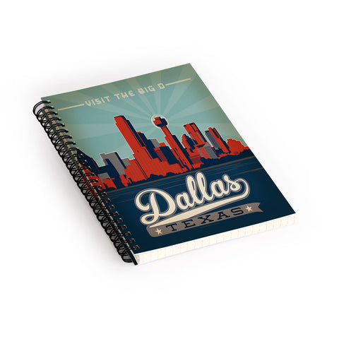 Anderson Design Group Dallas Spiral Notebook
