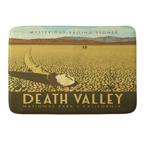 Anderson Design Group Death Valley National Park Memory Foam Bath Mat