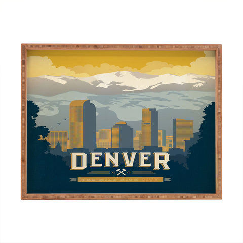 Anderson Design Group Denver 1 Rectangular Tray