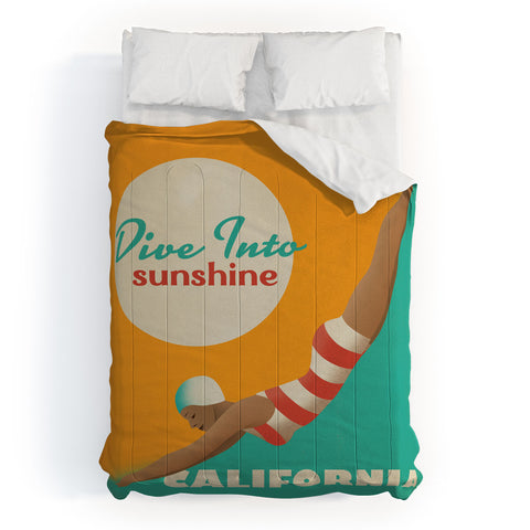 Anderson Design Group Dive California Comforter