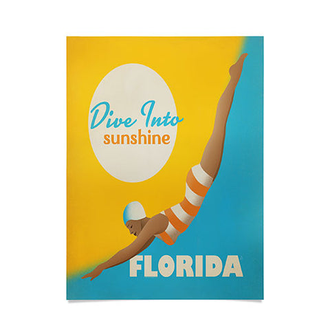 Anderson Design Group Dive Florida Poster
