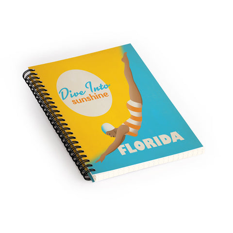 Anderson Design Group Dive Florida Spiral Notebook