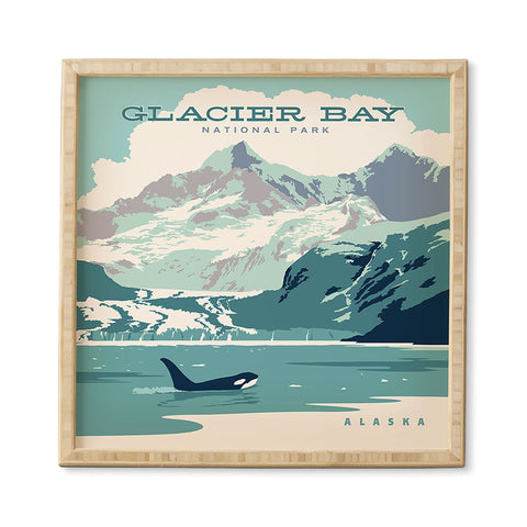 Anderson Design Group Glacier Bay Framed Wall Art
