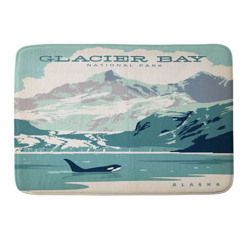 Anderson Design Group Glacier Bay Memory Foam Bath Mat