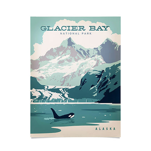Anderson Design Group Glacier Bay Poster