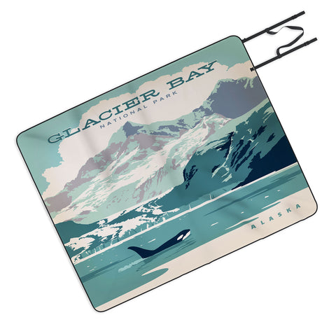 Anderson Design Group Glacier Bay Picnic Blanket