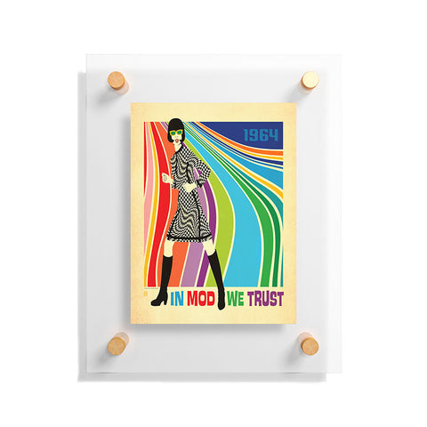 Anderson Design Group Go Go Dancer Floating Acrylic Print