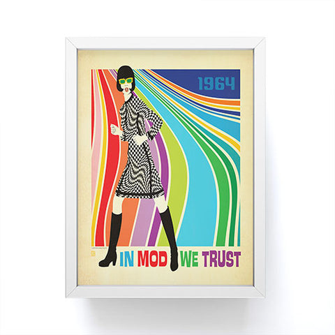 Anderson Design Group Go Go Dancer Framed Mini Art Print