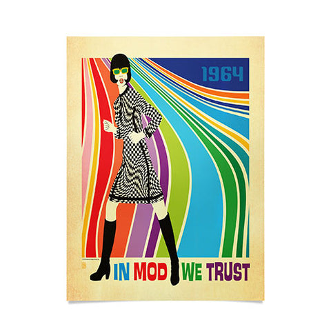 Anderson Design Group Go Go Dancer Poster