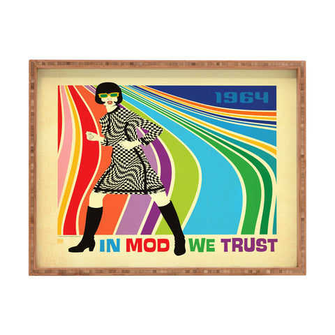 Anderson Design Group Go Go Dancer Rectangular Tray