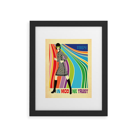 Anderson Design Group Go Go Dancer Framed Art Print