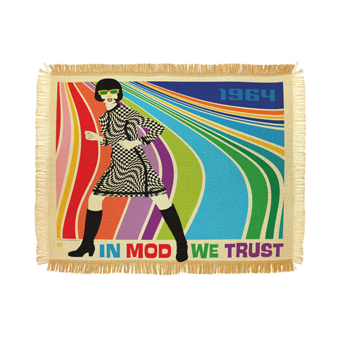 Anderson Design Group Go Go Dancer Throw Blanket