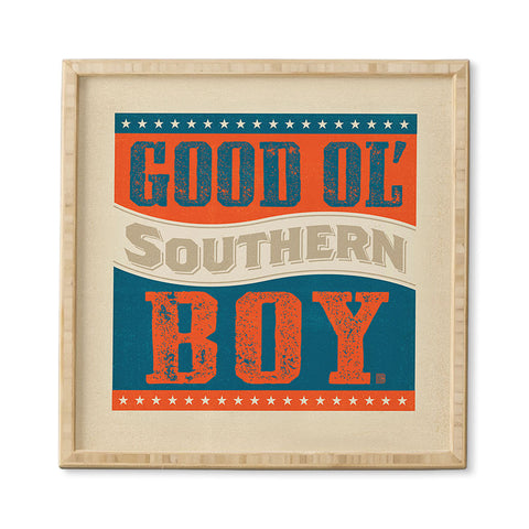 Anderson Design Group Good Ol Boy Framed Wall Art