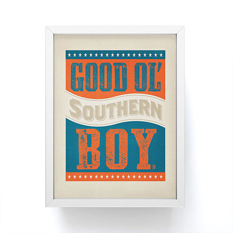 Anderson Design Group Good Ol Boy Framed Mini Art Print