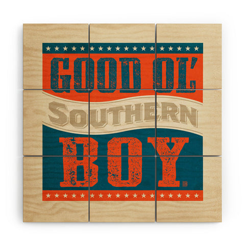 Anderson Design Group Good Ol Boy Wood Wall Mural
