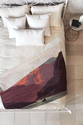 Anderson Design Group Grand Canyon National Park Fleece Throw Blanket