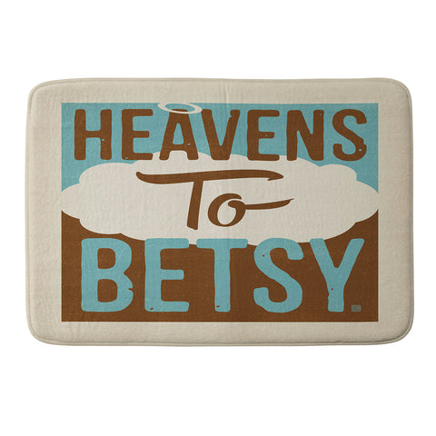 Anderson Design Group Heavens To Betsy Memory Foam Bath Mat