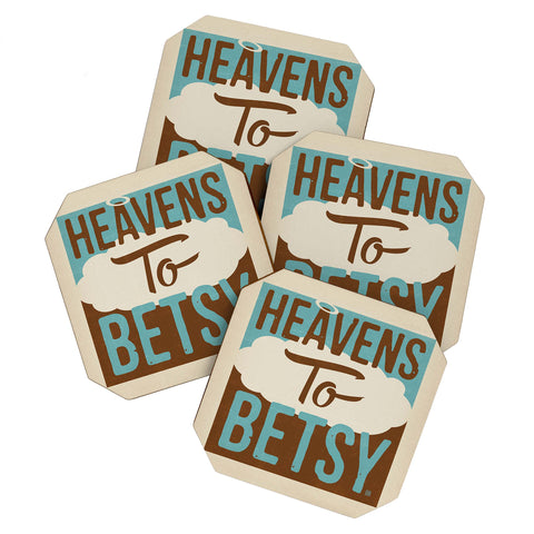 Anderson Design Group Heavens To Betsy Coaster Set