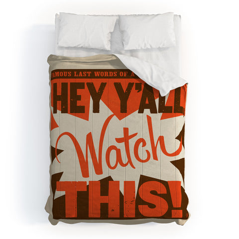 Anderson Design Group Hey Yall Watch This Comforter