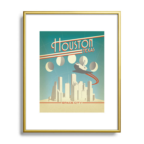 Anderson Design Group Houston Metal Framed Art Print