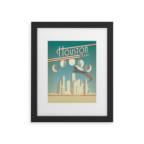 Anderson Design Group Houston Framed Art Print