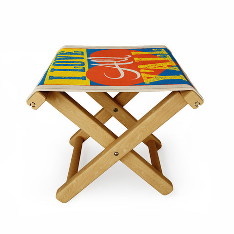 Anderson Design Group I Love All Yall Folding Stool