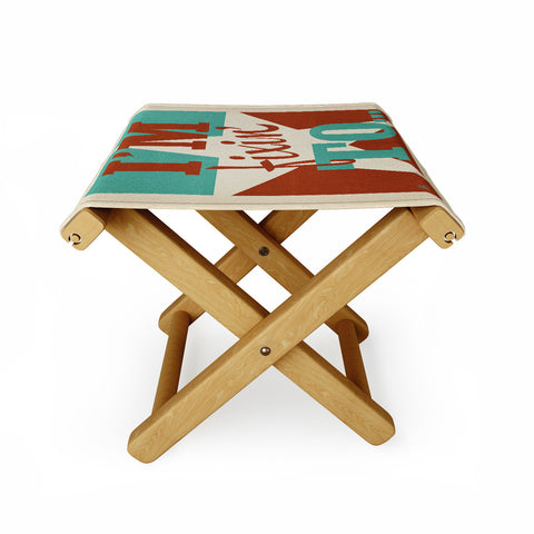 Anderson Design Group Im Fixin To Folding Stool