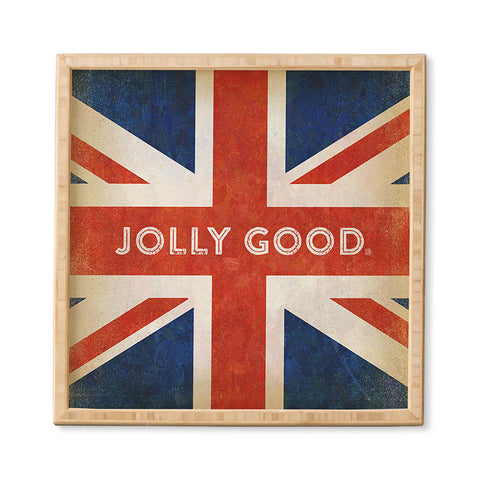 Anderson Design Group Jolly Good British Flag Framed Wall Art