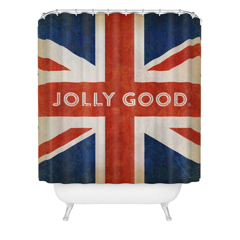 Anderson Design Group Jolly Good British Flag Shower Curtain