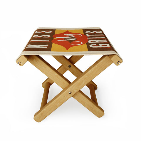Anderson Design Group Kiss My Grits Folding Stool